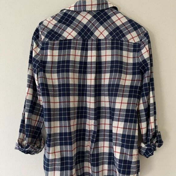 J Crew Flannel Shirt Size M - Picture 4 of 5